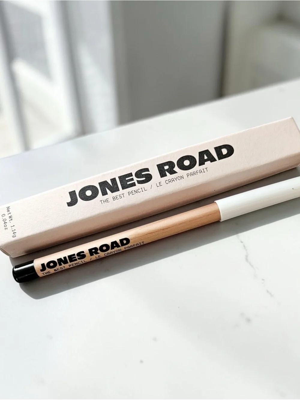 💎 Jones Road The Best Pencil Noir Black New In Box Full-Size